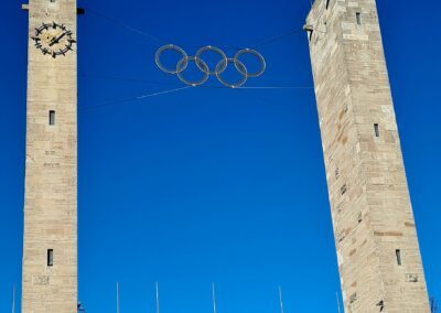 Entrée du stade olympique